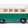 Wiking Miniatuurbusje VW T1 1:160 Groen/wit