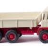 Wiking Miniatuurkiepwagen Magirus 1:87 Wit/rood