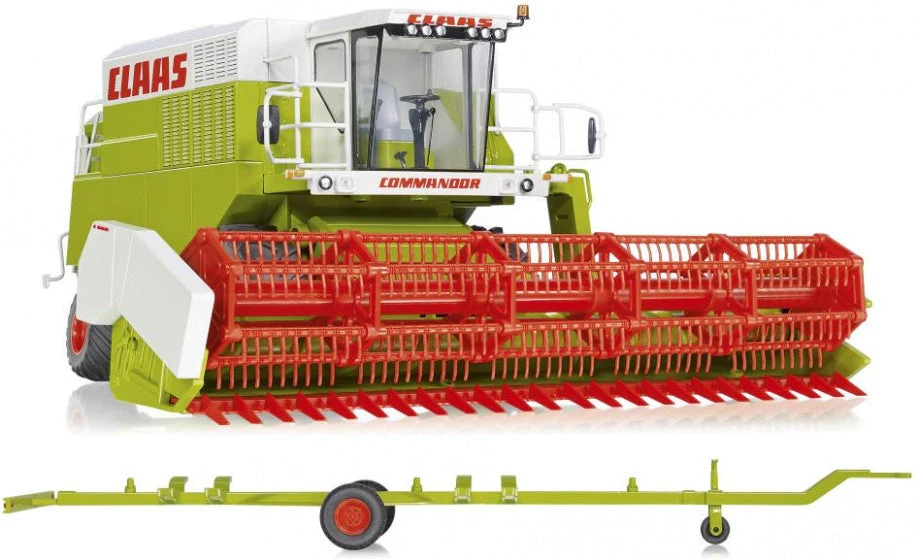 Wiking Miniatuurmaaidorser Claas Commandor 116CS Zink 1:32 Groen - Afbeelding 2