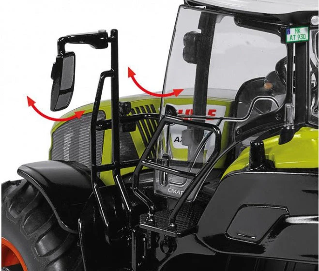 Wiking Miniatuurtractor Claas Axion 930 Die-cast Zink 1:32 Groen - Afbeelding 4