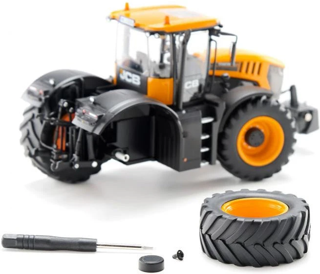 Wiking Miniatuurtractor JCB Fastrac 8330 Die-cast Zink 1:32 Geel - Afbeelding 5