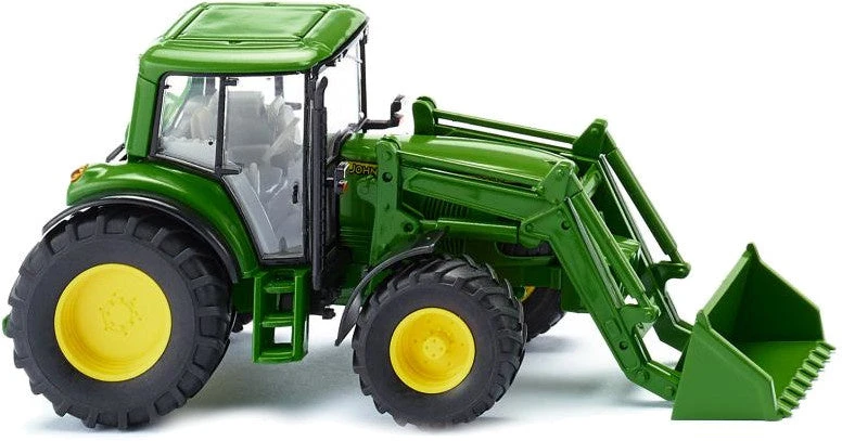 Wiking Miniatuurtractor John Deere 6920 S Wiellader 1:87 Groen 3 Wiking Miniatuurtractor John Deere 6920 S Wiellader 1:87 Groen