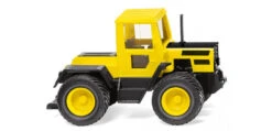 Wiking Miniatuurtractor MB 1:87 Geel/zwart