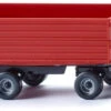 Wiking Miniatuurtrailer Agricultural 3-axle 1:87 Rood -Wiking wiking miniatuurtrailer agricultural 3 axle 187 rood 426218 1593517029