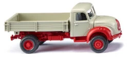 Wiking Miniatuurvoertuig Magirus 1:87 Grijs/rood