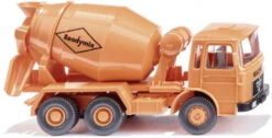 Wiking Miniatuurvoertuig Man Readymix Betonwagen 1:87 Oranje