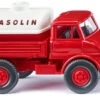 Wiking Miniatuurvoertuig Unimog U 406 1:87 Rood,wit