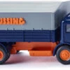 Wiking Miniatuurvrachtwagen Büssing 4500 1:87 Blauw/oranje -Wiking wiking miniatuurvrachtwagen bussing 4500 187 blauw oranje 426359 1593523299