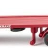 Wiking Miniatuurvrachtwagen Man Rosenkranz Trailer 1:87 Rood
