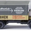 Wiking Miniatuurvrachtwagen MB NG Flatbed 1:87 Grijs/zwart