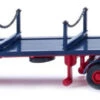 Wiking Miniatuurvrachtwagen Stanchion MB3850 1:87 Blauw/rood