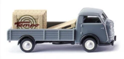 Wiking Miniatuurvrachtwagen Tempo Matador Flatbed 1:87 Grijs