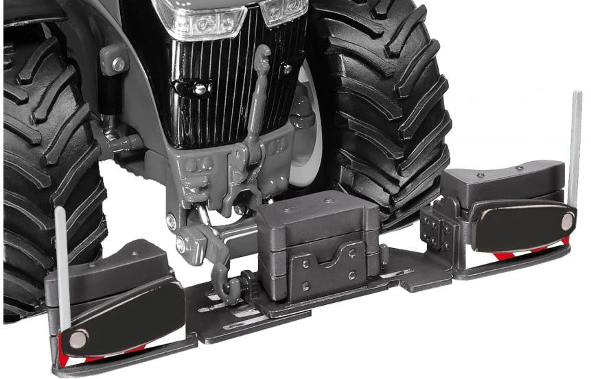 Wiking Tractoraccessoires AGRIbumper Die-cast Staal 1:32 Zwart 4 Wiking Tractoraccessoires AGRIbumper Die-cast Staal 1:32 Zwart - Afbeelding 2